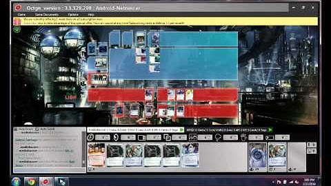Android: Netrunner Blackguard Gabe vs Oversight Weyland OCTGN