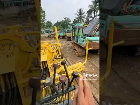 CARA MENGEMUDI MOTOR GRADER MANUAL ‼️‼️#p2h #motorgrader #cat #komatsu