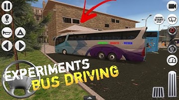 Coach Bus Simulator ! Bus driving ! Experiments /Gaming Rumblis