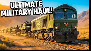 Celebrity Massive DE6 Freight Run – Army & Timber Delivery to Harbour Town | Derail Valley Net Worth