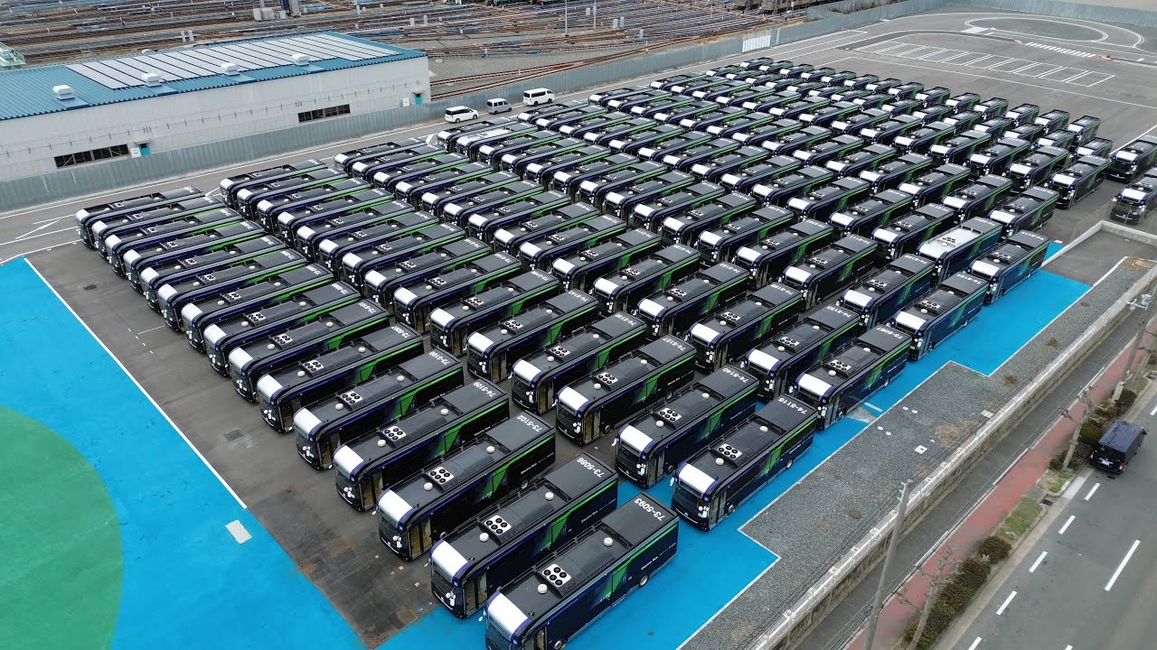 【維新チェック】森ノ宮 万博EVバスの墓場