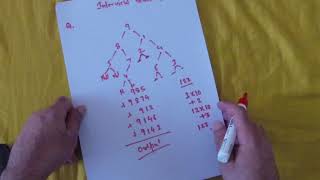 Interview Questions : Binary Tree :  Sum of all the numbers that are formed from root to leaf paths