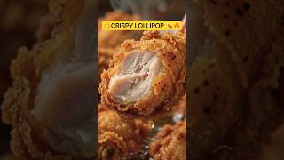 Crispy Chicken Lollipop 🤤🔥 | Satisfying ASMR Cooking #shorts