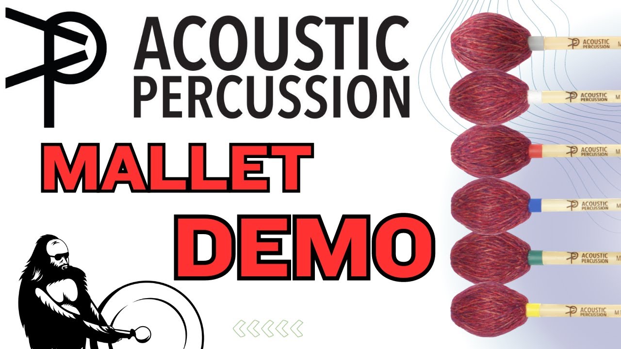 Acoustic Percussion Mono-Tonal Marimba Mallets - Top Quality From the UK