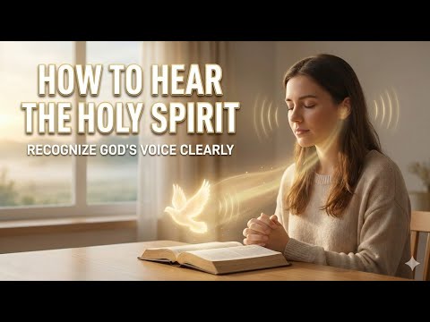 How to Hear the Holy Spirit Clearly | Recognize God’s Voice - YouTube