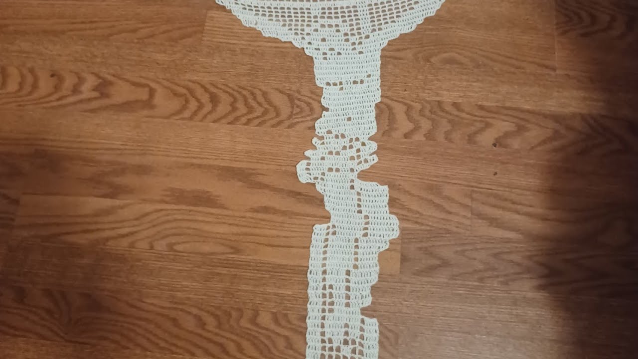 1/3 Jesús crucificado tejido a Crochet Paso A Paso