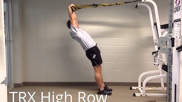 StewSmith Fitness Library:  Squat / High Row with TRX