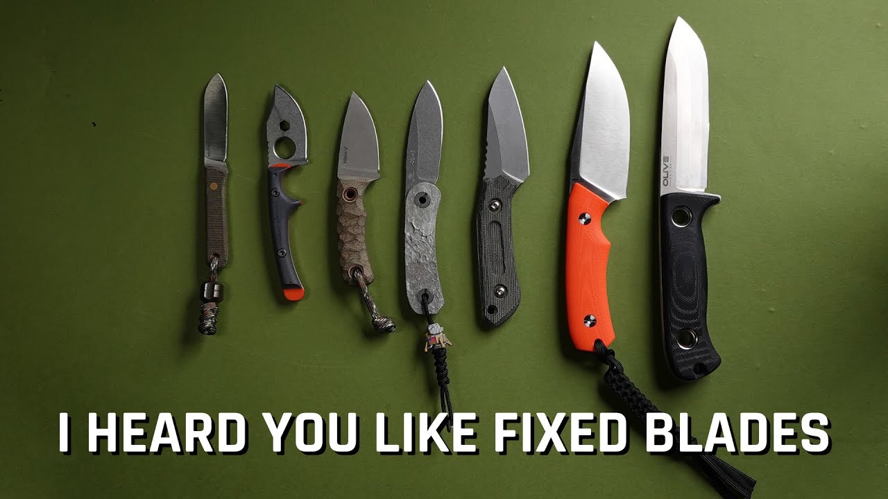 7 Fixed Blades Reviewed • Big to Small, $ to $$$