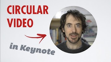 How to create a circular video in Keynote (Tutorial)