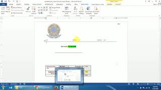 Word VBA macro Demo for  Update word file from text file