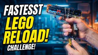 How fast can you reload this LEGO Glock? Reload Challenge