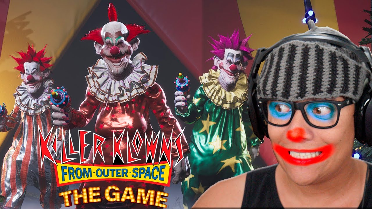 O ATAQUE DOS PALHAÇOS! Killer Klowns From Outer Space The Game - YouTube