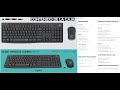 Logitech MK295 Combo de Ratón y Teclado Inalámbricos