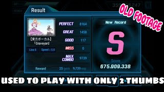 BEAT CRAFT (HIGH SCORE CHALLENGE) [BLINK + +SCORE] - Graveyard Memory (Yukina) & ユメガタリ (Mie) screenshot 5