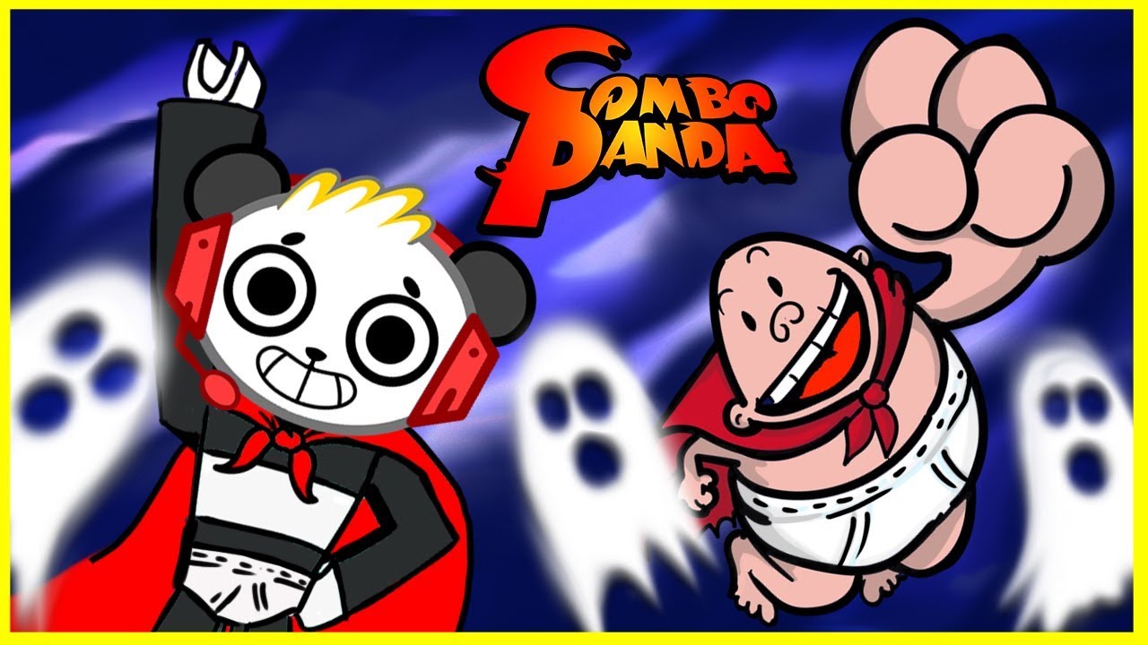 Roblox Spookypants Obby With Captain Underpants Let S Play With Combo Panda Youtube - roblox mario adventure obby lets play with combo panda
