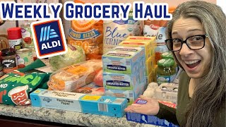 *NEW* ALDI Shop with Me + Weekly Grocery Haul | Meal Plan