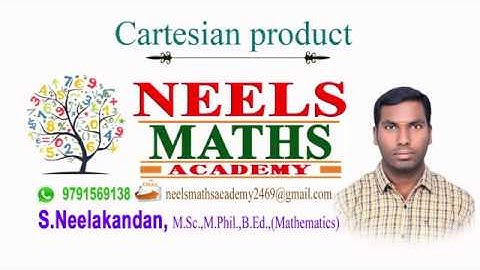 TN 10th Maths Unit - 1 : Relations And Functions – Cartesian Product (06)