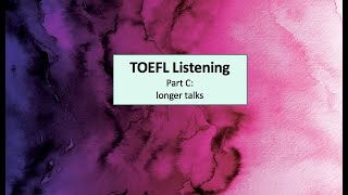 Download Lagu TOEFL Listening Part C MP3
