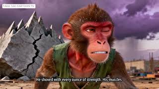 Magic Tractor Story for Kids 🚜✨ | Little Monkey Farming Adventure