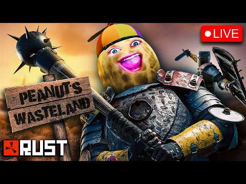 🔴LIVE | RUST | PEANUTS WASTELAND 3 | NEW WIPE | NEW RULES | NEW TEAMS | $50K PRIZE POOL | #BUNGULATE