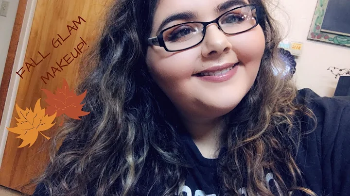 QUICK AND EASY GLAM FALL MAKEUP LOOK!