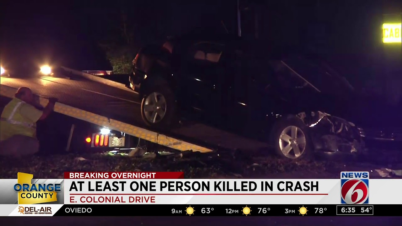 1 dead in Orange County crash - YouTube