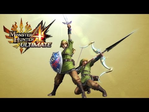 Monster Hunter 4 Ultimate - Event Quests 1: Legend of Zelda Quests (March DLC Part 1)