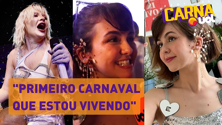 Klara Castanho confessa emoção em show de Luísa Sonza: 'Primeiro Carnaval que estou vivendo'