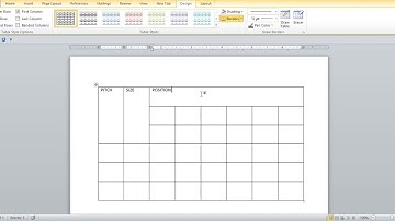 Ruled Tabulation with Main Headings and Multiple Columnar Headings| CSEC