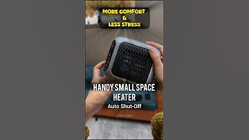Handy Small Space Heater #amazonfinds #home #homeaccesories #homeorganization #homecomfort