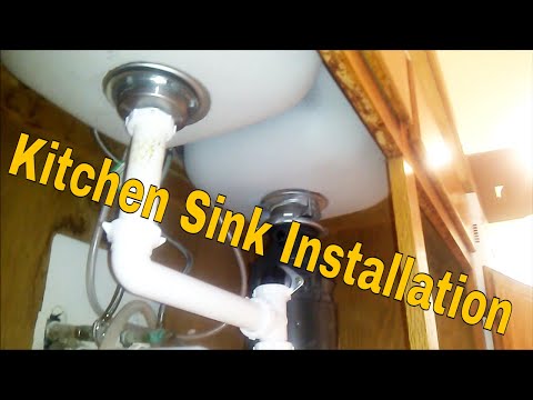 Installing Double Bowl Sink 5 Of 15 