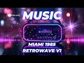 Miami 1985 Retrowave 🌴 | Midnight Radio – Neon Night Drive Mix