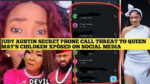 Breaking ⚠️ JUDY AUSTIN SECRET PHONE CALL THŔĔÂT TO QUEEN MAY'S CHILDREN XPÔSED ON SOCIAL MEDIA 