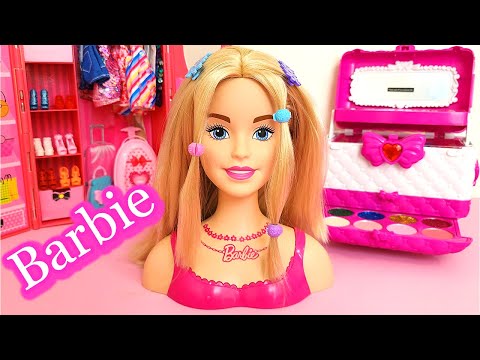 Barbie hairstyle #barbie #barbiedoll #barbiedollcartoon #barbiedollhouse
