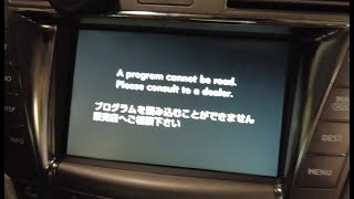 2007 ls460 navigation unit hard drive replacement