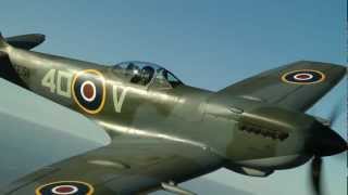 BBMF Spitfire TE311 aerial clip