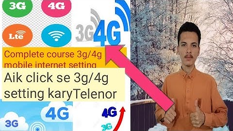How to Fix 3G/4G LTE Data by manually Setting APN on andriod 3g/4g internet setting kaise karte hain