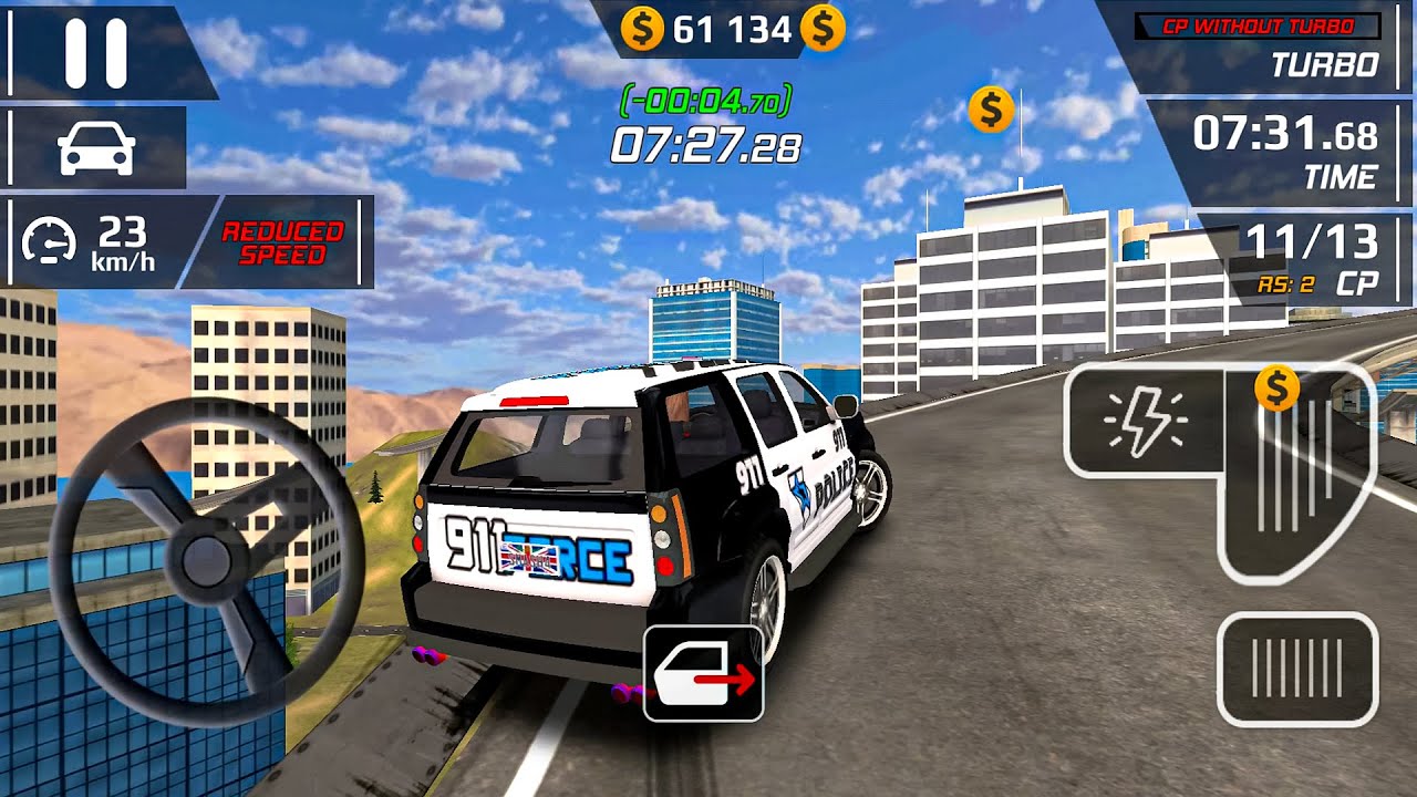 Car Driving Simulator - Stunt Ramp: Smash Car Hit #8 Police SUV! Android  gameplay - YouTube