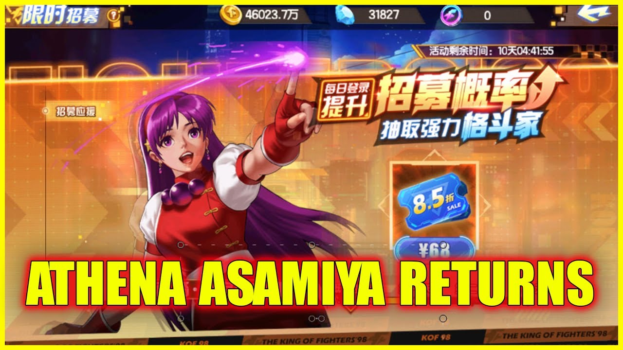 ღ KOF98UMOL ✪ ATHENA ASAMIYA RETURNS – The Idol of KOF Shines