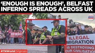 'SEND THEM HOME!' Protesters Flood Southampton Streets After Belfast Attack Shock
