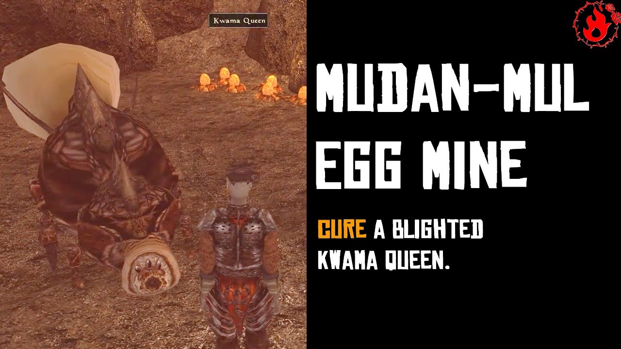 Mudan-Mul Egg Mine - House Telvanni Walkthrough (TES III Morrowind)