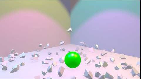 Cube Destruction | Cell Fracture Blender