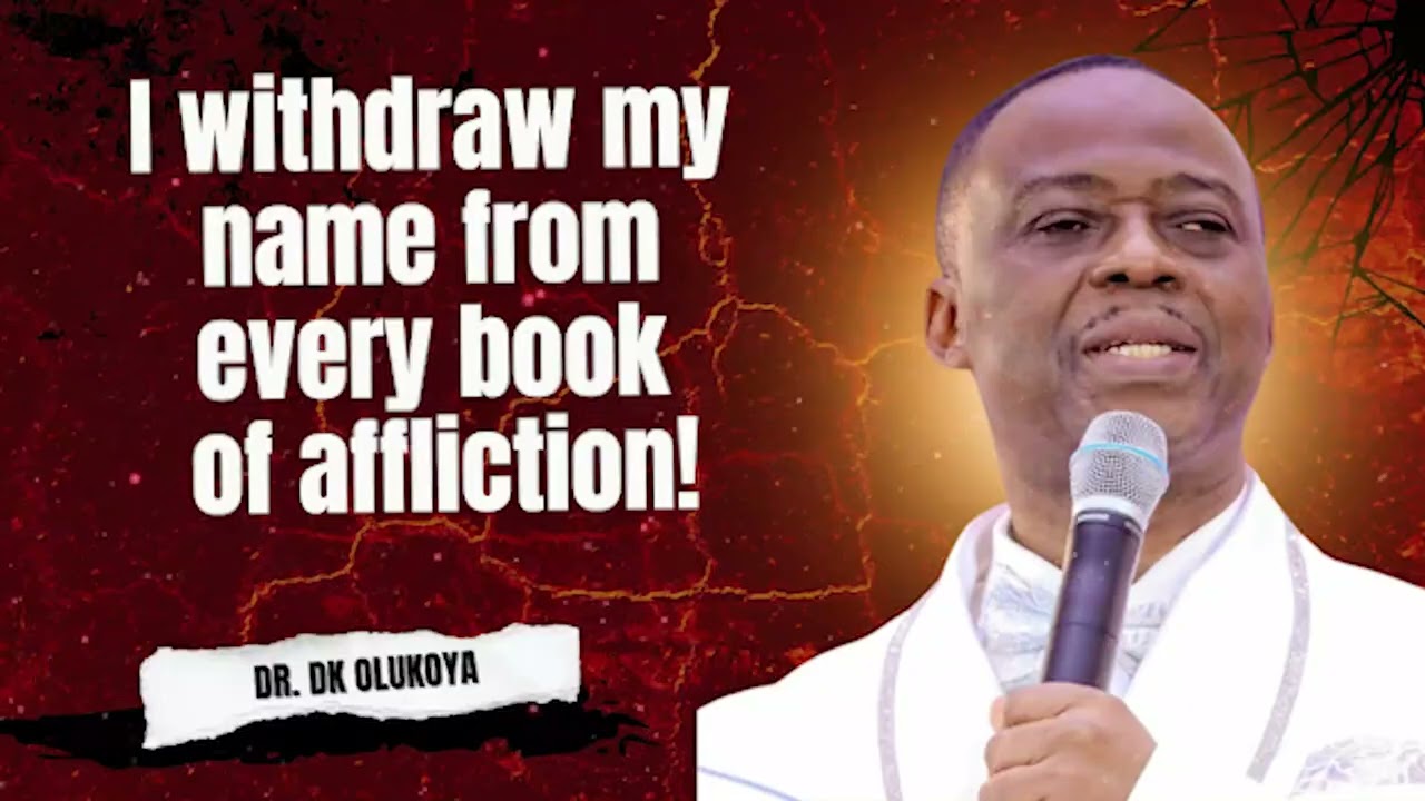 MFM PRAYERS | I withdraw my name from every book of affliction!