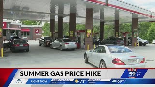 Indiana experiencing a summer gas price hike