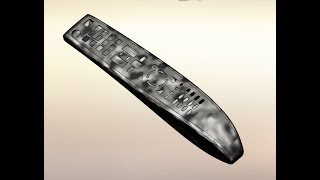 SOLIDWORKS Lesson 81: TV Remote Control