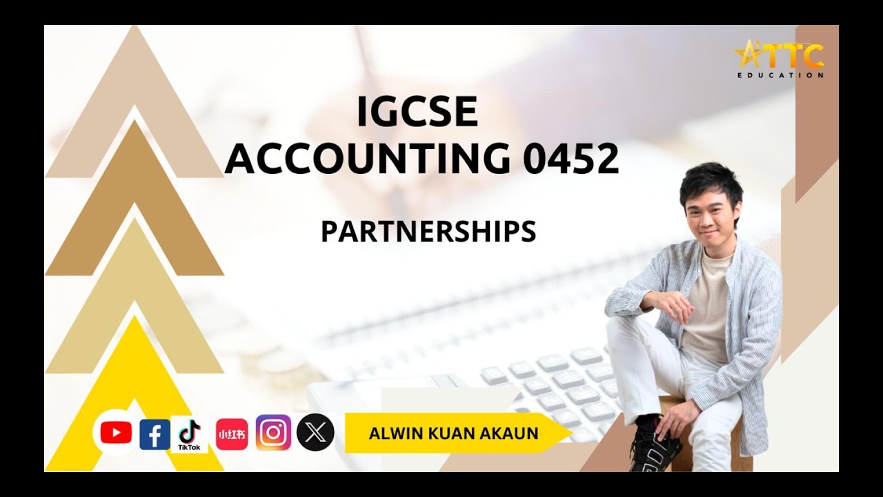 0452 Y11 IGCSE ACCOUNTING 0452 | EP 3 PARTNERSHIP - YouTube