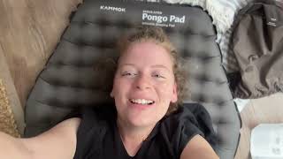 i set up a tent in my living room | Kammok unboxing, pack for a canoe trip, granola gal starter pack