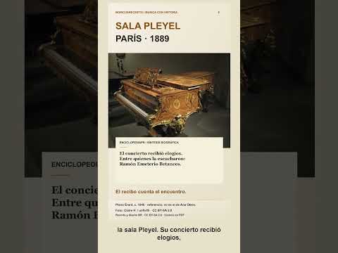 Ana Otero: a Puerto Rican pianist in Paris in 1889