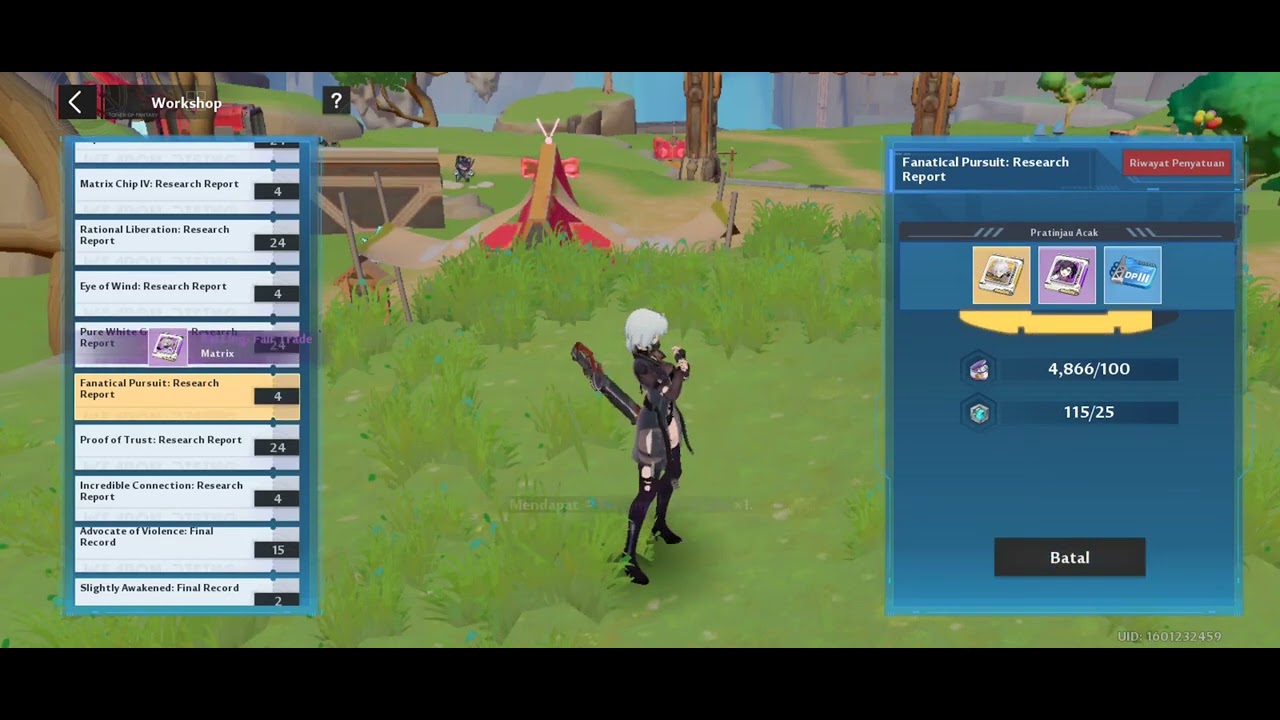 Craft Matrix Tower Of Fantasy - YouTube