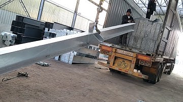 Loading--steel structure with 40